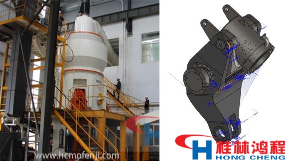 桂林鴻程立磨機搖臂 桂林鴻程立磨機搖臂