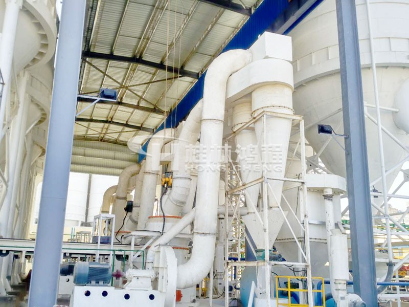 HCQ氧化鈣磨粉機生產線設備非洲客戶生產線現場 HCQ氧化鈣磨粉機生產線設備非洲客戶生產線現場
